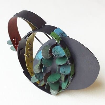 Yuko Fujita exhibition work - botanical sculptural jewellery