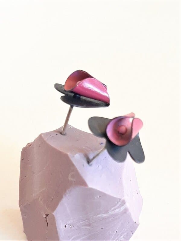 Kangaroo Paw Studs - Pink - Image 12