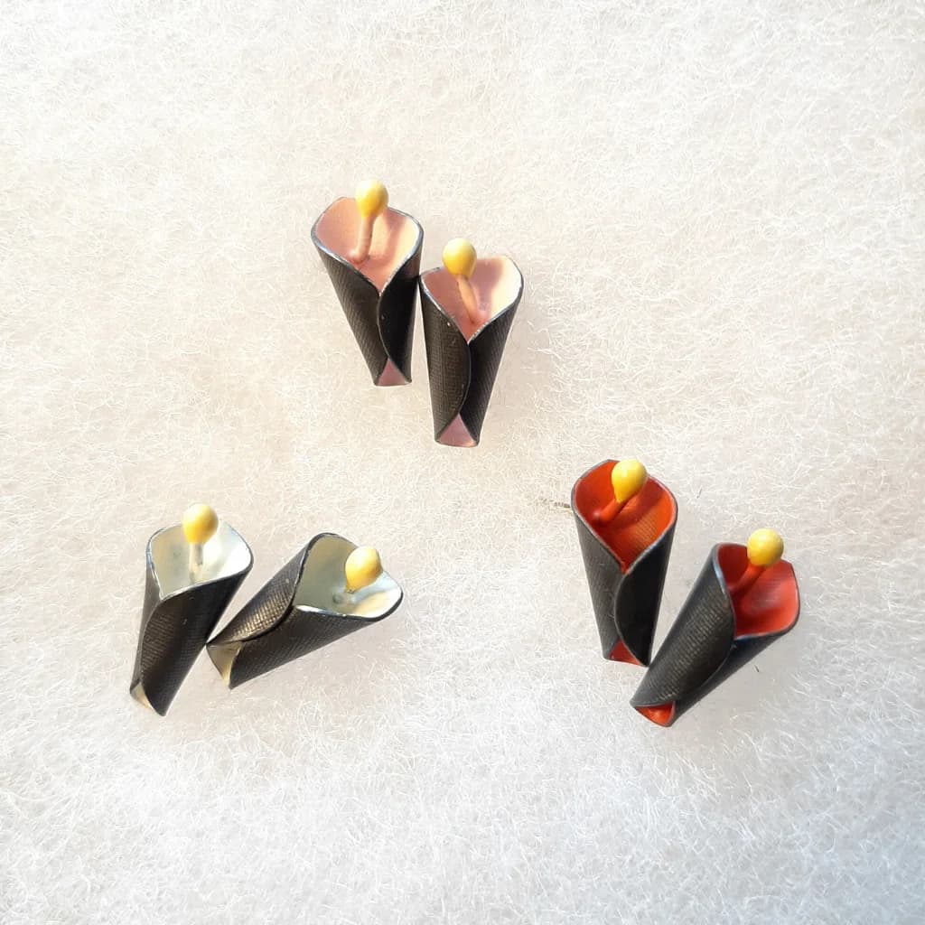 Calla Lilly Studs