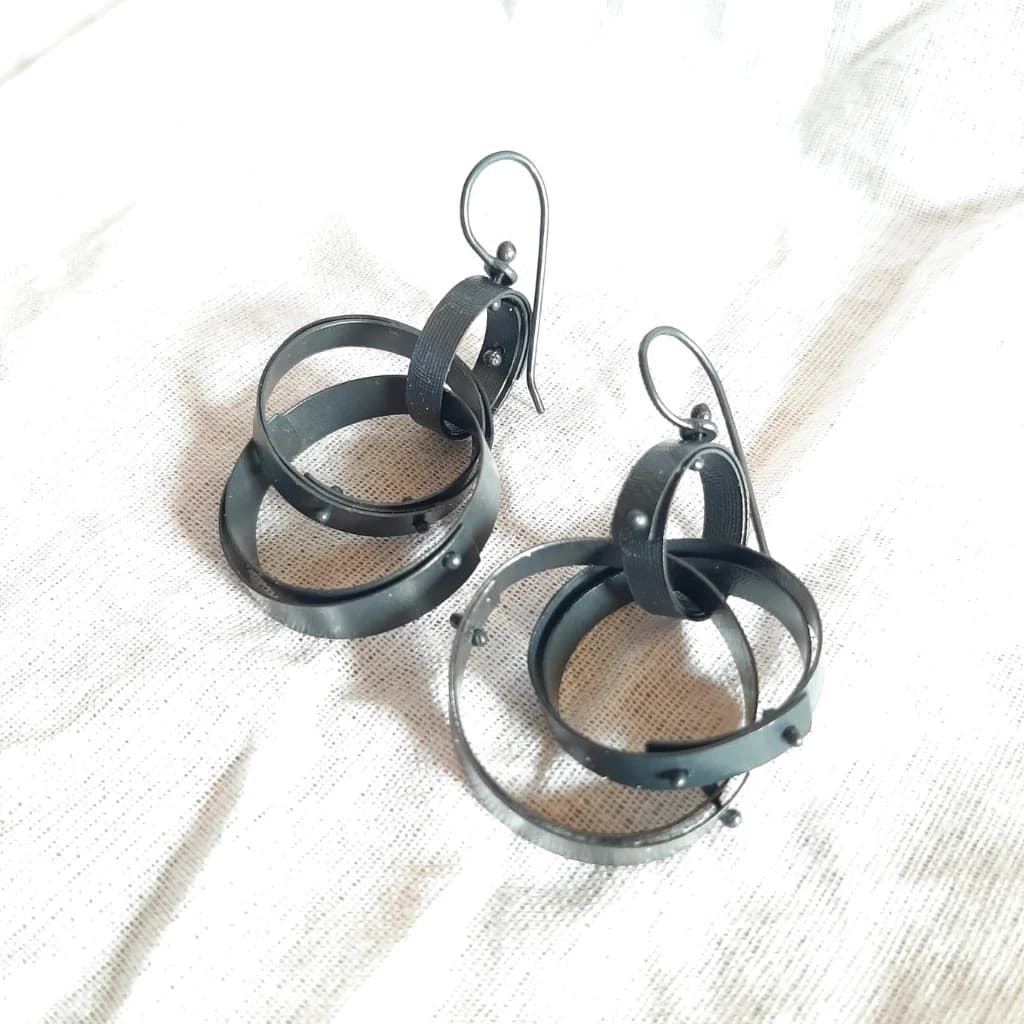 Fern Earrings - Large - Image 2