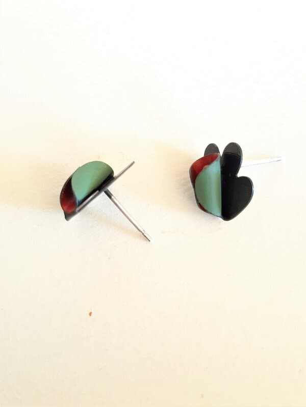 Kangaroo Paw Studs - Pink - Image 4